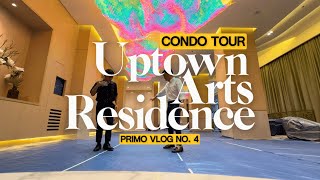 UPTOWN ARTS RESIDENCE PROPERTY TOUR  Preselling Condo in BGC  PRIMO VLOG [upl. by Eiramllij]