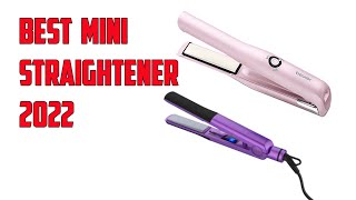 5 Best Mini Portable Hair Straightener 2022 [upl. by Anilyx]