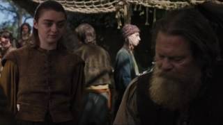 Arya books place on ship home  Game of Thrones S06E07 [upl. by Notsag]