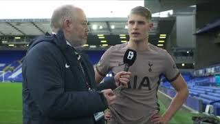 Van de Ven’s postmatch interview after Everton draw [upl. by Eldoria224]