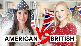 BRITISH vs AMERICAN ENGLISH  Accent amp Vocabulary Comparison [upl. by Lurlene]