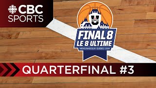 U SPORTS Mens Basketball National Championship Quarterfinal 3  Victoria vs Laval  CBC Sports [upl. by Nivloc]