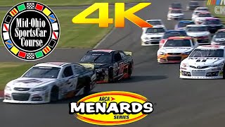 2024 ARCA Menards Series  MidOhio Sports Car Course HIGHLIGHTS 4K [upl. by Ecnaled]