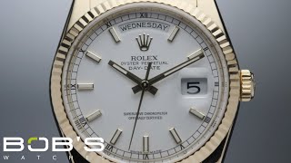 The History of the Rolex DayDate President  Bobs Watches [upl. by Crosse778]