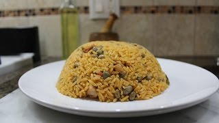 How to make Puerto Rican Arroz con Gandules [upl. by Htebaile]