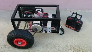 2WD robot platform for FPV with Sabertooth 2x25 [upl. by Zwiebel674]