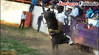 ¡¡LOS TOROS DEL PORRAZO del quotTotoquot Fernandez en Ocotillo Colima 2018 [upl. by Ahseyd461]