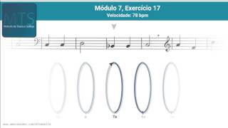 Módulo 7 exercício 17 Linguagem Rítmica [upl. by Adham]