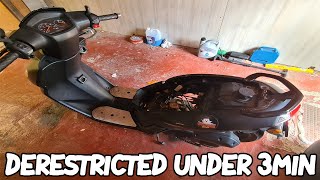 How to derestrict a moped [upl. by Ihcalam923]