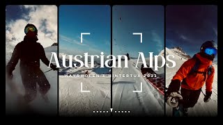 Skiing in Austrias Stunning Alps Mayrhofen and Hintertux Adventure with Epic Soundtrack [upl. by Zapot]