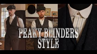 Dressing like a Peaky Blinder  Breaking down the Shelby style [upl. by Ellehcram]