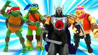 Игры Черепашки Ниндзя Casey Jones Vs Evil Robot Ninjas [upl. by Peedus]