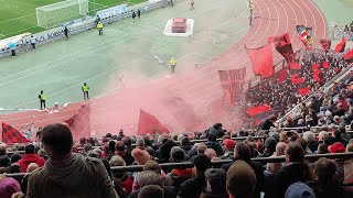 1 FC Nürnberg  St Pauli 🇩🇪 160324 Max Morlock Stadion Deutschland Fussbal Ultras Nordkurve BDA [upl. by Ednalrim91]