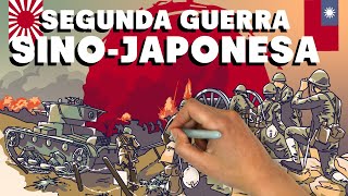 La Guerra sinojaponesa 19311945 [upl. by Einnaffit995]