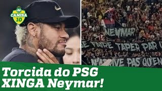 quotFilho da PUquot Torcida do PSG XINGA Neymar em jogo quotNÃO há mais climaquot [upl. by Aeuhsoj719]