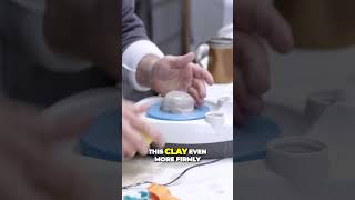 Centering Clay with NATIONAL GEOGRAPHIC Pottery Wheel for Kids [upl. by Irrem]