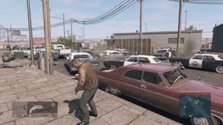 Killing Cop In River Row Mafia 3 [upl. by Bore972]