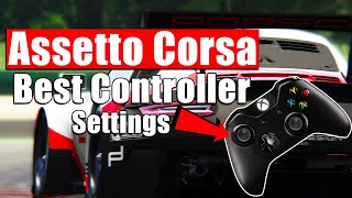 Best controller settings for Assetto Corsa on PC [upl. by Norraj]