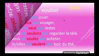 conjugaison pouvoir vouloir devoir [upl. by Leola955]