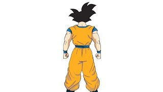 Animating Goku in shintani style [upl. by Avera106]