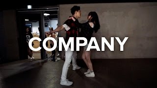 Company  Justin Bieber  Bongyoung Park Choreography [upl. by Aseneg707]