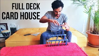 How to Build a Card House from Scratch  Tell me World [upl. by Repooc]