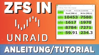ZFS in UNRAID  Vergesst FreeNas und Proxmox AnleitungWalkthrough Lohnt auch für Gamer [upl. by Ulrikaumeko]