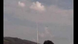 Long Ez jet Giant RC Turbine first flight [upl. by Atirahc]