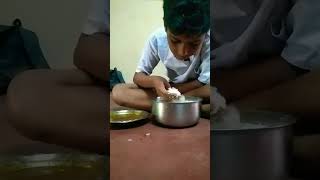 odia basi pakhala matan curry eating show 😋eattingshow eating eatingvlogs dailyvlog shorts [upl. by Rochella25]