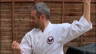 Shotokan Kata BassaiDai 3 Reverse turnKenshukai Karate Training [upl. by Assenev]