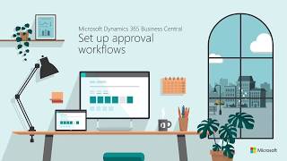 How to set up approval workflows in Dynamics 365 Business Central [upl. by Storfer]