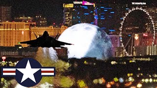 USAF Spectacular takeoff of military aircraft at Nellis Air Force Base Las Vegas [upl. by Samantha]