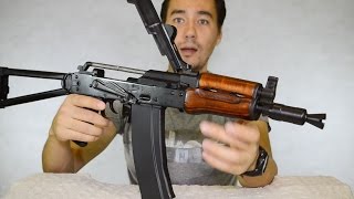 Обзор страйкбольного газового AKS74U от GHK [upl. by Leziar694]