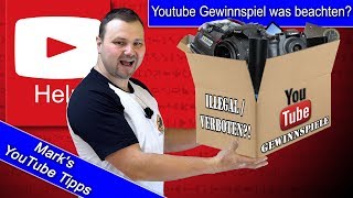 Gewinnspiel auf YouTube  das müsst ihr beachten Giveaway erstellen [upl. by Enitram766]