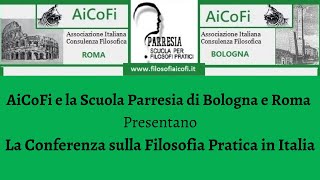 Conferenza sulla Filosofia Pratica in Italia [upl. by Sigmund]