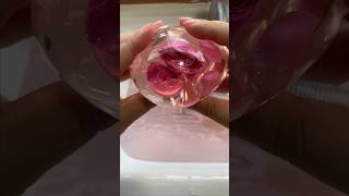 DIY Nanotape Crafts Beautiful Double Flower WaterBall nanotape handmade foryou [upl. by Carrnan]