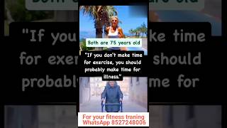 For better health tomorrow working for it today health oldage fitness yoga gym youtubeshorts [upl. by Oirelav]