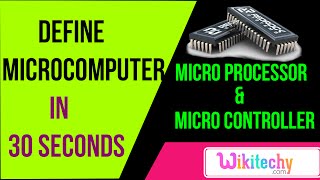 Define Microcomputer  ece Interview Questions  wikitechycom [upl. by Einohpets300]