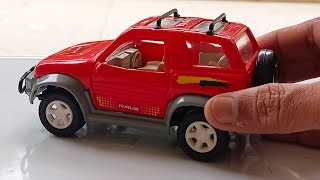 Toyota RAV4  Shinsei Toys  Unboxing  Red colour [upl. by Nalac]