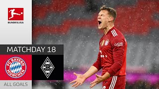 Decimated Bayern fall to Gladbach  Bayern München  Mgladbach 12  All Goals  MD18 – BL 2122 [upl. by Edla623]