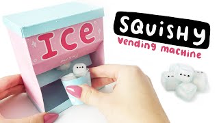 DIY SQUISHY ICE VENDING MACHINE [upl. by Rosabella612]