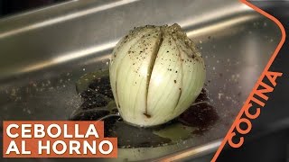 Cebolla Al Horno  Tips de Cocina  Guarnición [upl. by Adlesirk801]