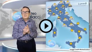 Previsioni meteo per lunedì 7 ottobre Nuovo peggioramento [upl. by Tdnerb]