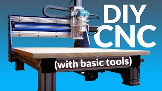 Making a DIY CNC machine with limited tools [upl. by Tish]