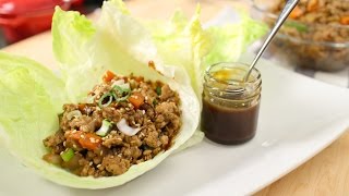 Chicken Lettuce Wrap Recipe  Pais Kitchen [upl. by Eeima801]