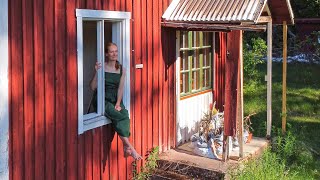 Im Renovating a Swedish Cottage By Myself Story 55 [upl. by Nipahc460]