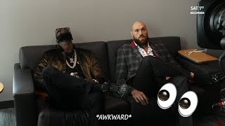 Friends No What actually happened between Wilder and Fury in the green room [upl. by Oryaj]