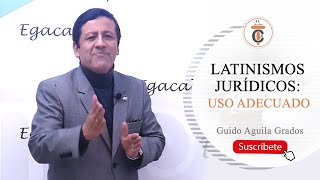 LATINISMOS JURÍDICOS  Uso adecuado  TC  308 [upl. by Edris]