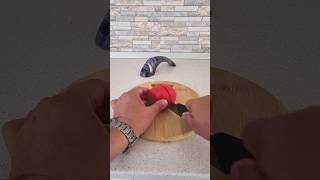 Victorinox Knife Sharpener Test and Demo victorinox victorinoxknife fire [upl. by Kinny969]