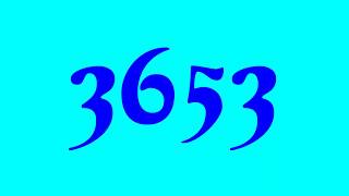 Colorful Numbers 1 to 5000 [upl. by Anton]